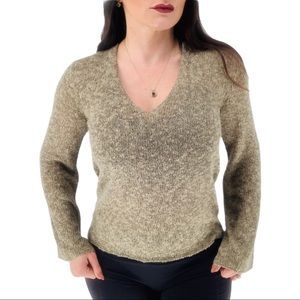 ZARA Casual Brown Knit Sweater M